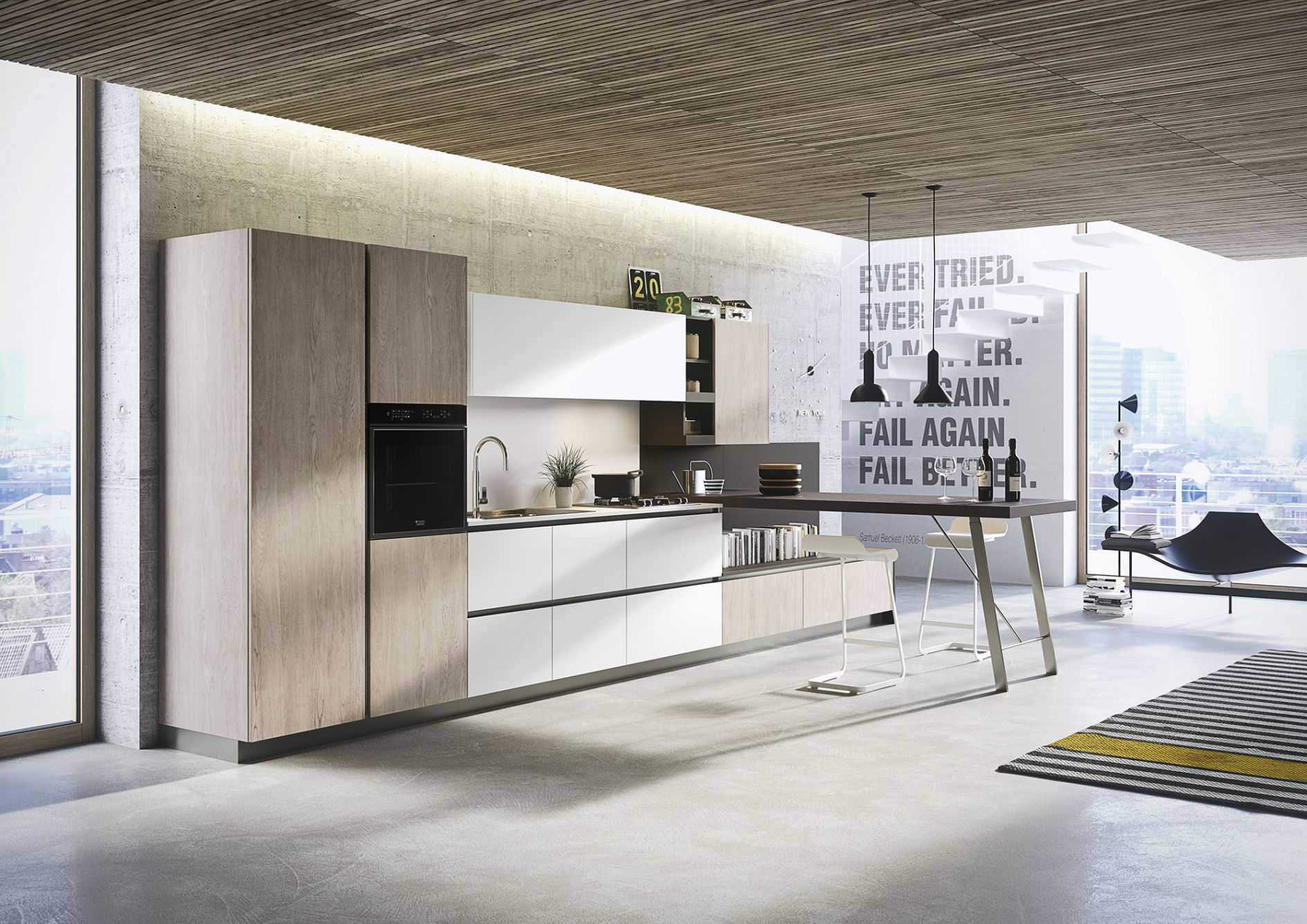 cuisine moderne design italienne